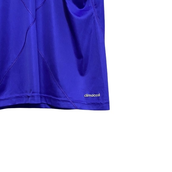 ADIDAS | Womens Blue-Purple Climacool Response Athletic Racer Back Tank Top - Picture 5 of 5